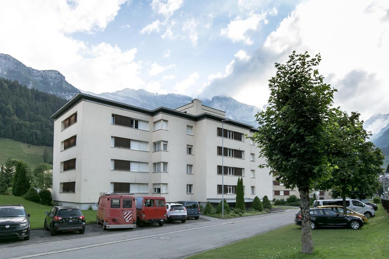 Spirit Apartments - Studio 2 - Kueche - Parkplatz 엥겔베르그 외부 사진
