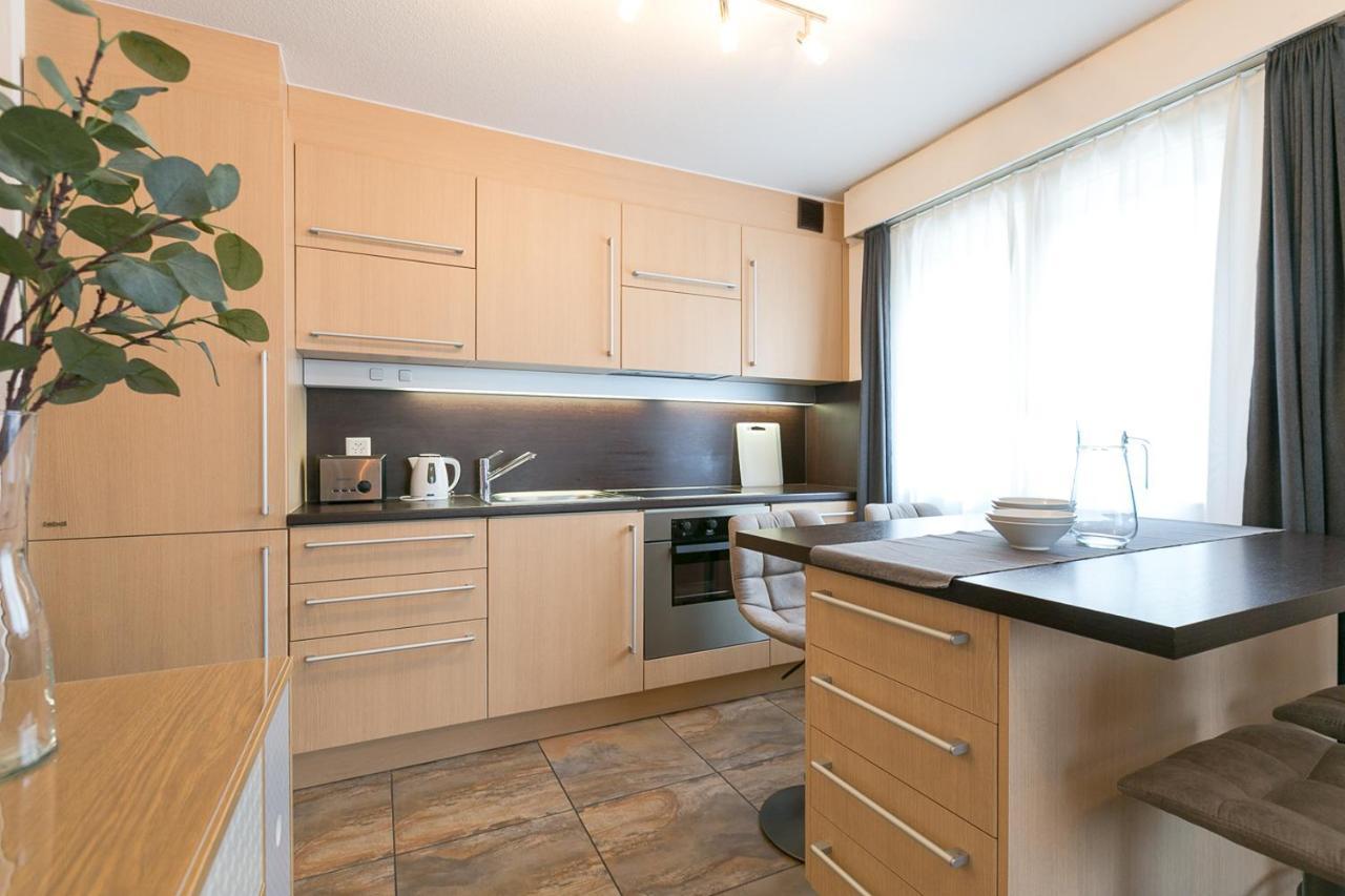 Spirit Apartments - Studio 2 - Kueche - Parkplatz 엥겔베르그 외부 사진